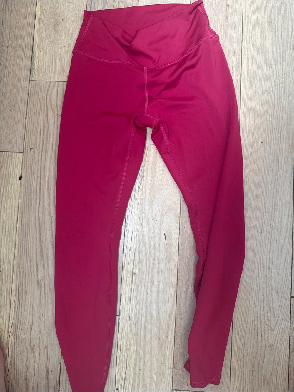 ALO Yoga Kids Magenta Leggings - Stretch Active Bottoms